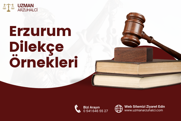 Erzurum Dilekçe Örnekleri