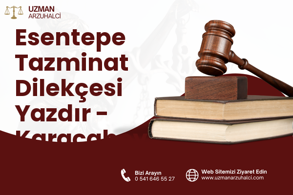 Esentepe Tazminat Dilekçesi Yazdır - Karacabey