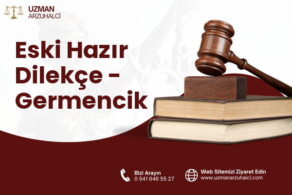 Eski Hazır Dilekçe - Germencik