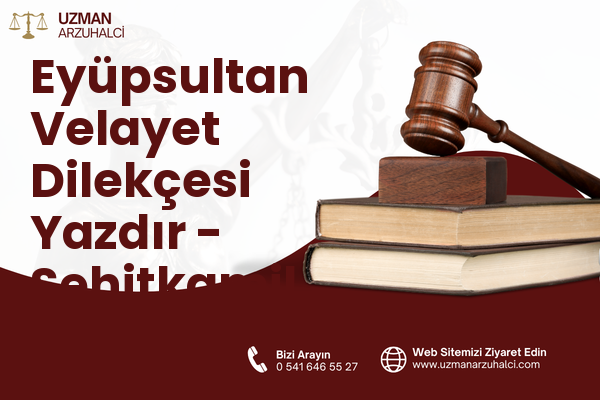 Eyüpsultan Velayet Dilekçesi Yazdır - Şehitkamil