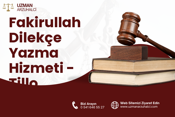 Fakirullah Dilekçe Yazma Hizmeti - Tillo