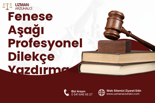Fenese Aşağı Profesyonel Dilekçe Yazdırma - Develi