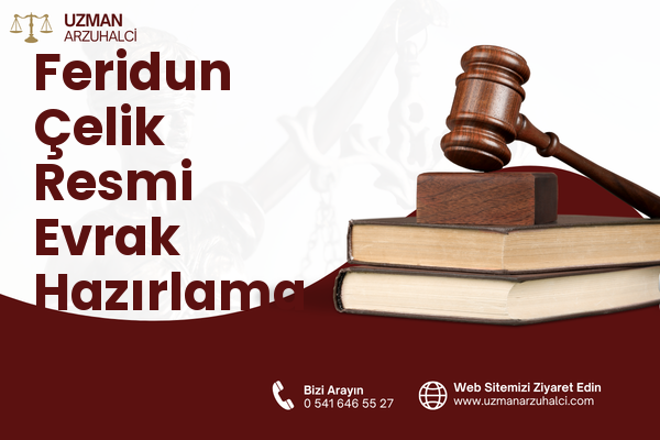 Feridun Çelik Resmi Evrak Hazırlama - Altındağ