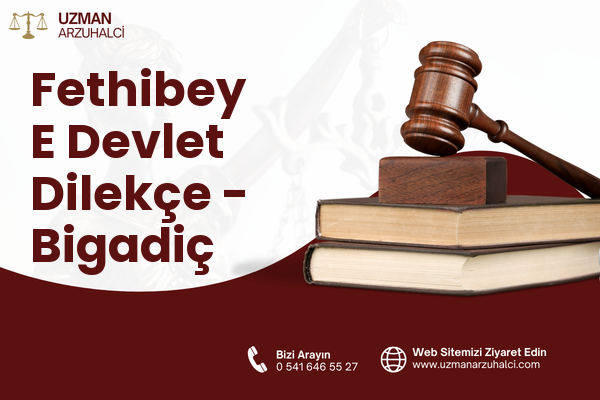 Fethibey E Devlet Dilekçe - Bigadiç