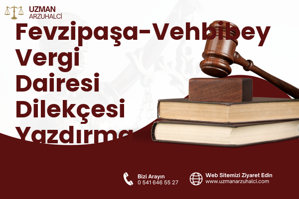 Fevzipaşa-Vehbibey Vergi Dairesi Dilekçesi Yazdırma - Ayvalık