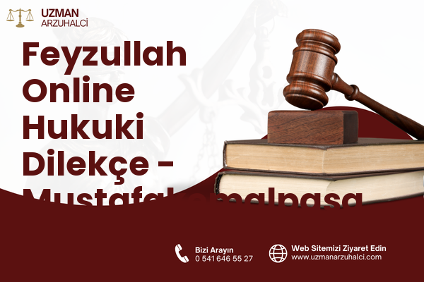 Feyzullah Online Hukuki Dilekçe - Mustafakemalpaşa