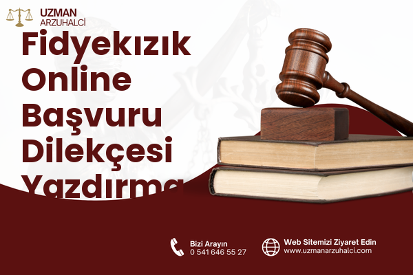 Fidyekızık Online Başvuru Dilekçesi Yazdırma - Yıldırım