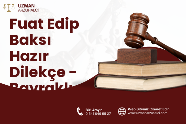 Fuat Edip Baksı Hazır Dilekçe - Bayraklı