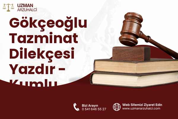 Gökçeoğlu Tazminat Dilekçesi Yazdır - Kumlu