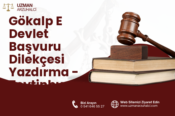 Gökalp E Devlet Başvuru Dilekçesi Yazdırma - Zeytinburnu