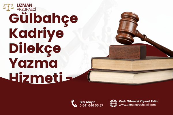 Gülbahçe Kadriye Dilekçe Yazma Hizmeti - İzmit