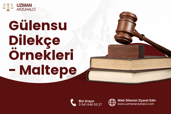 Gülensu Dilekçe Örnekleri - Maltepe