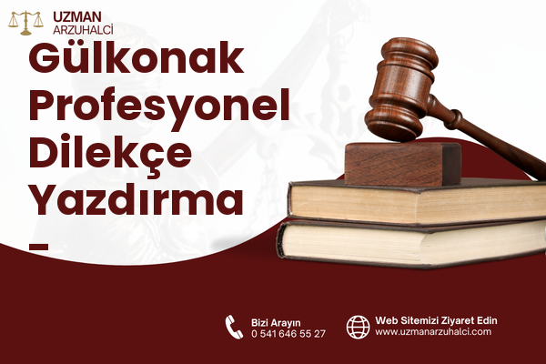 Gülkonak Profesyonel Dilekçe Yazdırma - Reşadiye