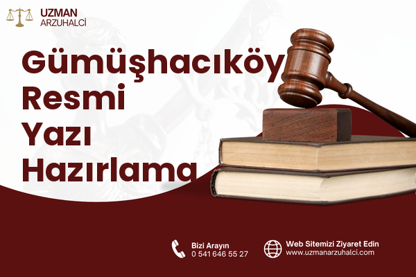 Gümüşhacıköy Resmi Yazı Hazırlama
