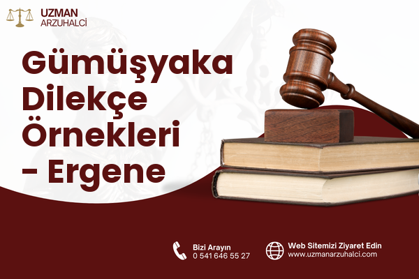 Gümüşyaka Dilekçe Örnekleri - Ergene