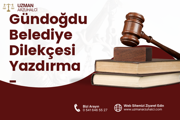 Gündoğdu Belediye Dilekçesi Yazdırma - Reşadiye