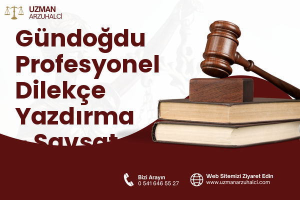 Gündoğdu Profesyonel Dilekçe Yazdırma - Şavşat