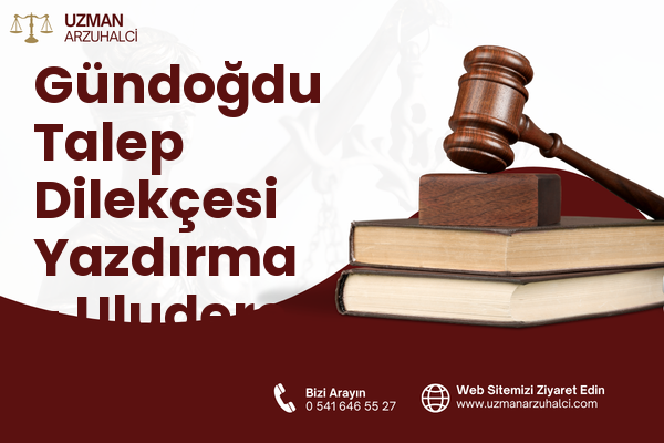 Gündoğdu Talep Dilekçesi Yazdırma - Uludere