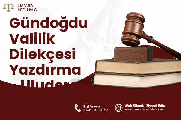 Gündoğdu Valilik Dilekçesi Yazdırma - Uludere