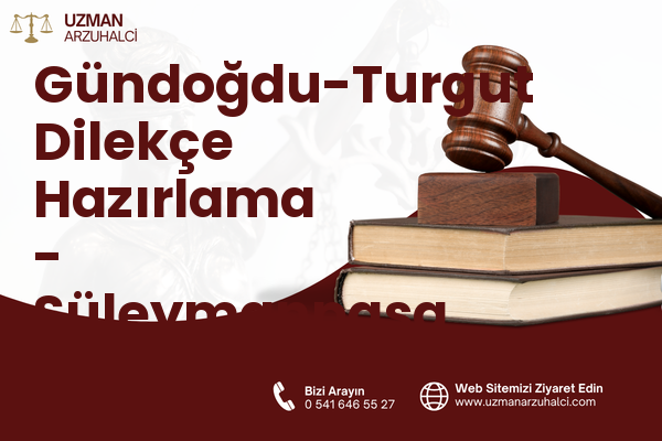 Gündoğdu-Turgut Dilekçe Hazırlama - Süleymanpaşa