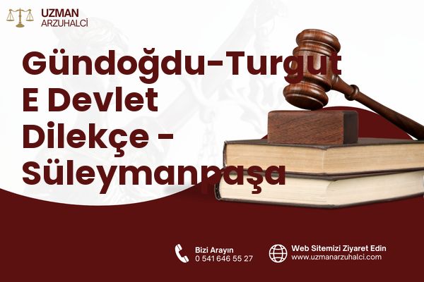 Gündoğdu-Turgut E Devlet Dilekçe - Süleymanpaşa