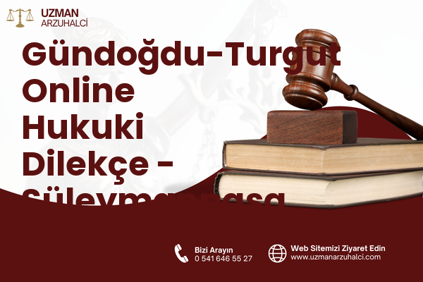 Gündoğdu-Turgut Online Hukuki Dilekçe - Süleymanpaşa