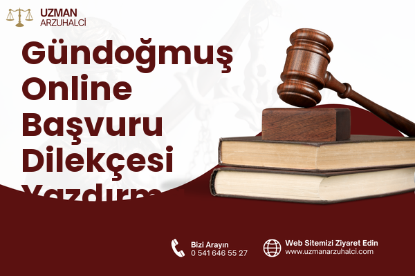 Gündoğmuş Online Başvuru Dilekçesi Yazdırma