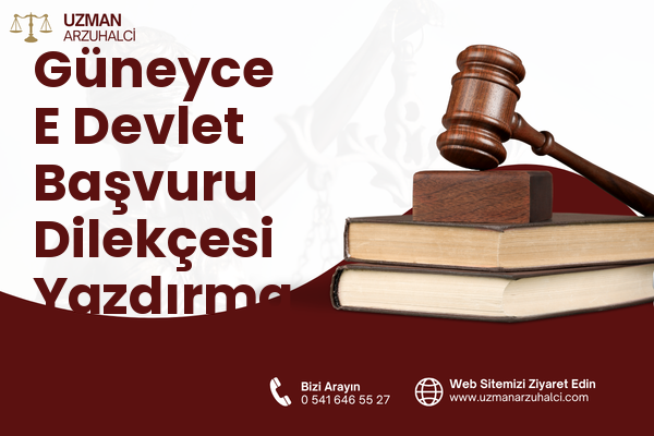 Güneyce E Devlet Başvuru Dilekçesi Yazdırma - İkizdere