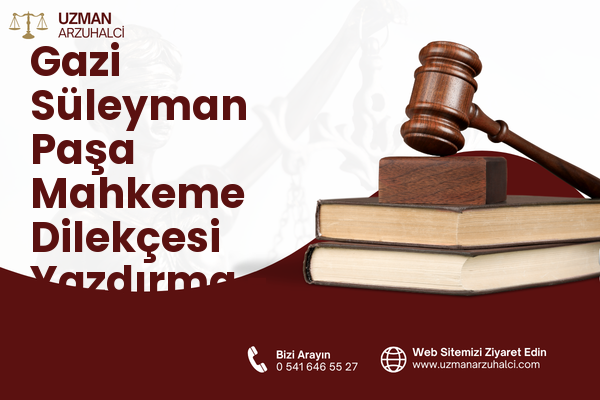 Gazi Süleyman Paşa Mahkeme Dilekçesi Yazdırma - Lapseki