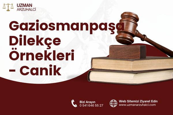 Gaziosmanpaşa Dilekçe Örnekleri - Canik