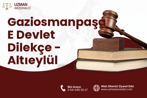 Gaziosmanpaşa E Devlet Dilekçe - Altıeylül
