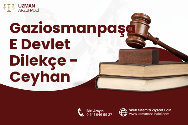 Gaziosmanpaşa E Devlet Dilekçe - Ceyhan