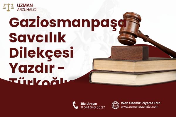 Gaziosmanpaşa Savcılık Dilekçesi Yazdır - Türkoğlu