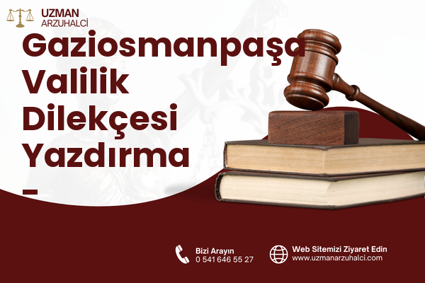 Gaziosmanpaşa Valilik Dilekçesi Yazdırma - Türkoğlu