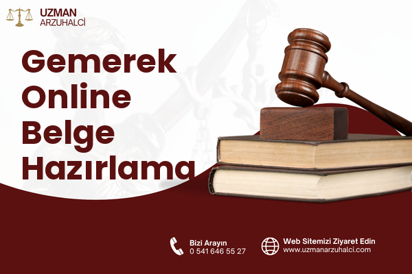 Gemerek Online Belge Hazırlama