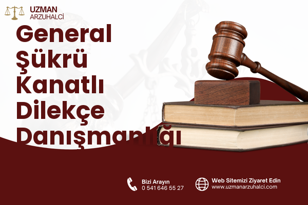 General Şükrü Kanatlı Dilekçe Danışmanlığı - Antakya