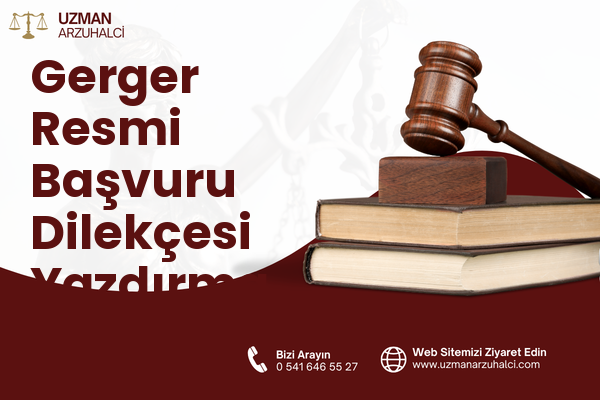 Gerger Resmi Başvuru Dilekçesi Yazdırma