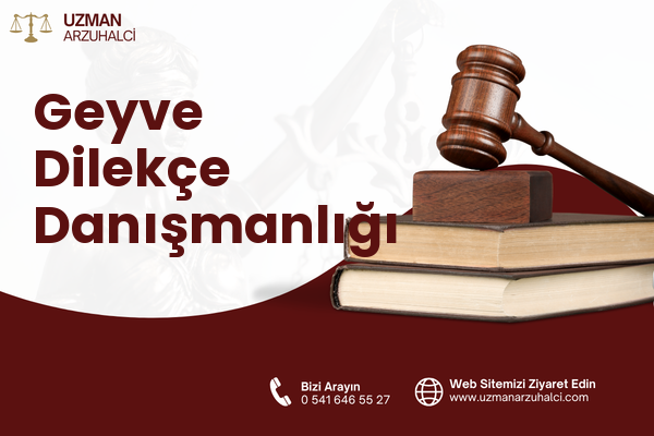 Geyve Dilekçe Danışmanlığı