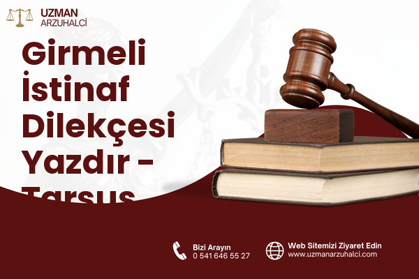 Girmeli İstinaf Dilekçesi Yazdır - Tarsus