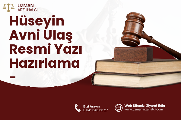 Hüseyin Avni Ulaş Resmi Yazı Hazırlama - Palandöken
