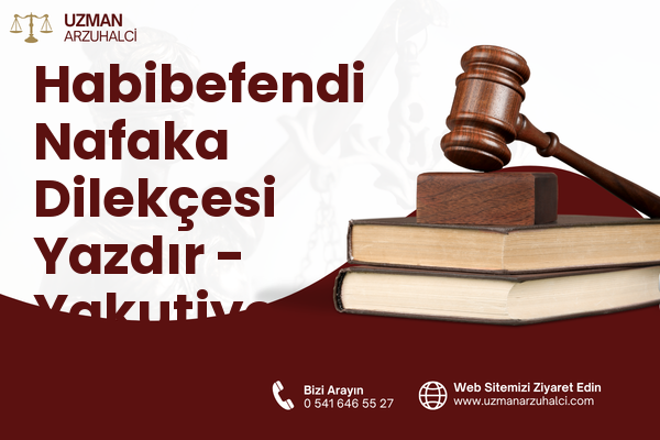 Habibefendi Nafaka Dilekçesi Yazdır - Yakutiye