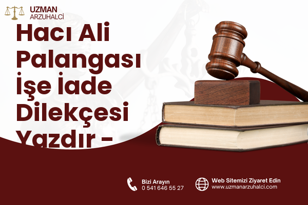 Hacı Ali Palangası İşe İade Dilekçesi Yazdır - Merkez