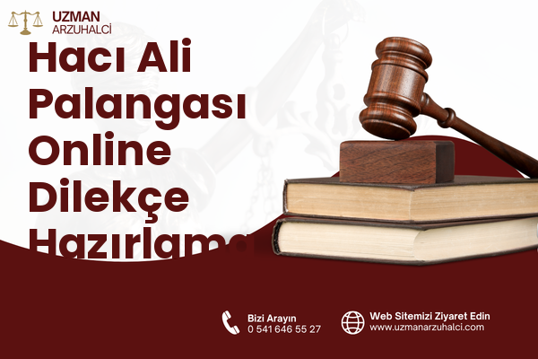 Hacı Ali Palangası Online Dilekçe Hazırlama - Merkez