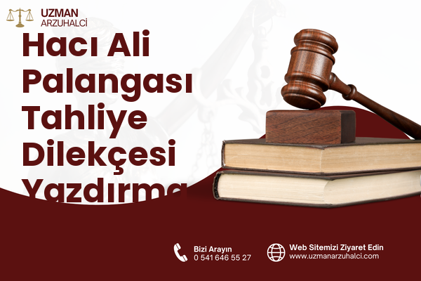 Hacı Ali Palangası Tahliye Dilekçesi Yazdırma - Merkez