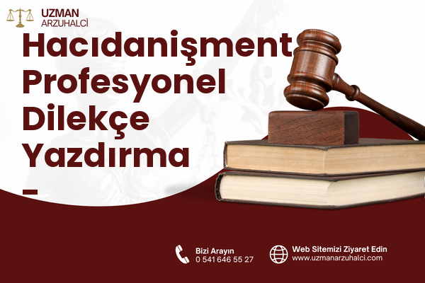 Hacıdanişment Profesyonel Dilekçe Yazdırma - Lalapaşa
