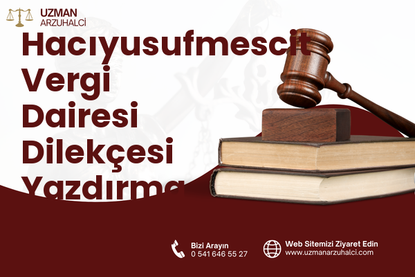 Hacıyusufmescit Vergi Dairesi Dilekçesi Yazdırma - Karatay