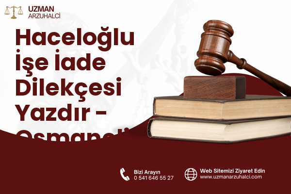 Haceloğlu İşe İade Dilekçesi Yazdır - Osmaneli