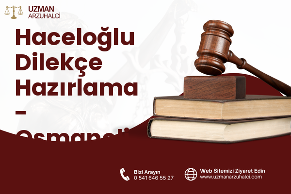 Haceloğlu Dilekçe Hazırlama - Osmaneli