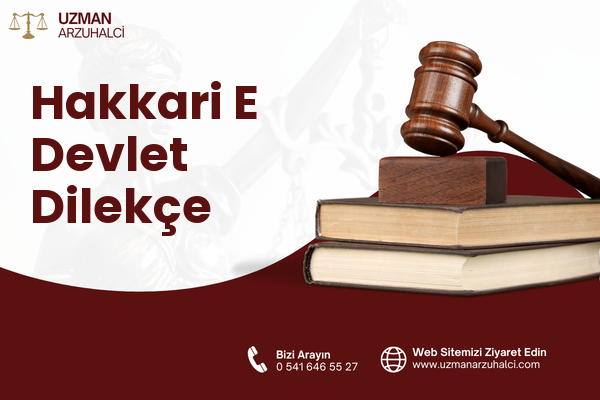 Hakkari E Devlet Dilekçe