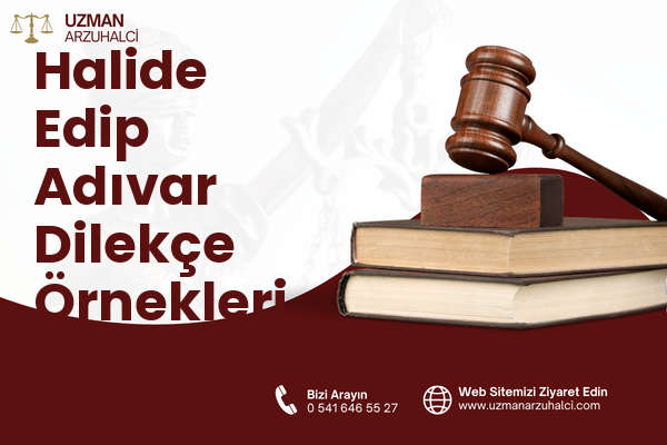 Halide Edip Adıvar Dilekçe Örnekleri - Şişli